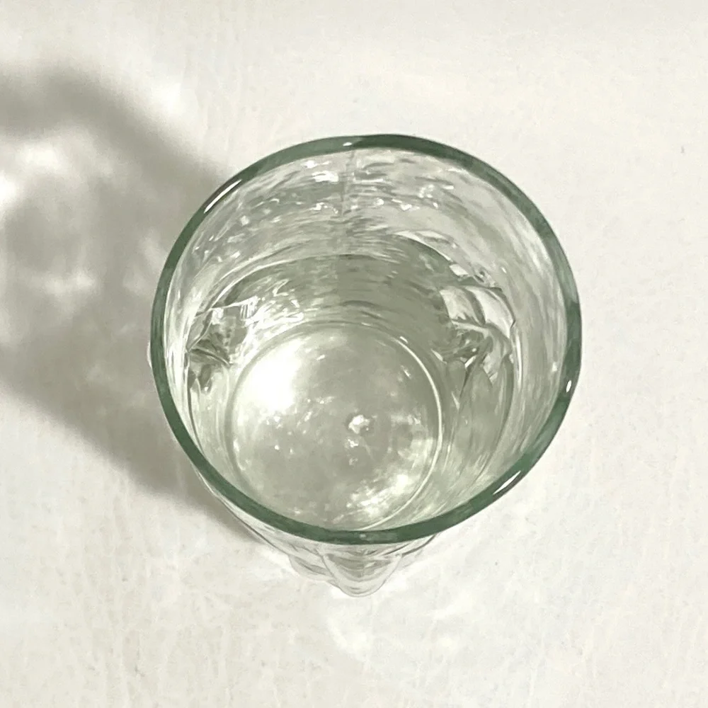 Vintage 1978 Libbey La Femme Tumbler Vase Clear - Picture 6 of 6